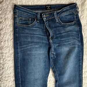 Just black denim jeans